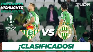 Highlights  Betis 20 Ferncvaros  UEFA Europa League 2021  J5  TUDN [upl. by Jaf]