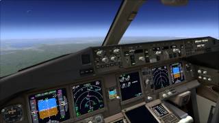 FSX  PMDG 777 日本語チュートリアル 後編 [upl. by Dollar]