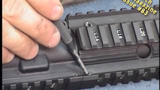 Diassembly amp Reassembly of the Ruger SR556 piston mechanism  GunTech 83 [upl. by Rao512]