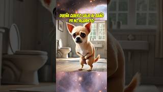 El perrito que quería ir al baño 🐶 chihuahua mascotas shortsviral perros mismascotas babypet [upl. by Ahrat]