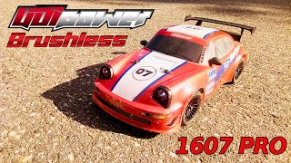 AWESOME LOOKING 116 RC PORSCHE  UDIRC 1607 Pro Brushless [upl. by Ahseuqram]