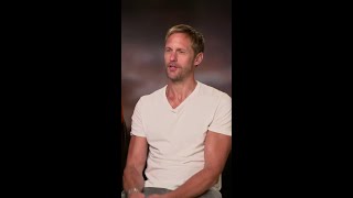 Andy Samberg and Alexander Skarsgård on what theyd ask Lee Miller [upl. by Curtis]