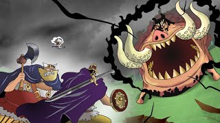 LUFFY AND THE GIANTS VS GOROSEI Fan animation  One Piece chapter 1111 [upl. by Stoneham]