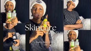 SKINCARE REACTIONS skincareshelflife shelflife skincarereactions [upl. by Johppa]