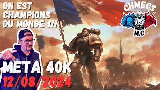 Victoire de la France au WTC  Analyse du WTC et Warmaster GT  Warhammer 40K [upl. by Nanda]