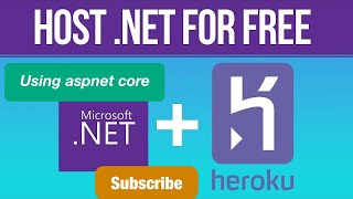 Deploy your C aspnet core Application free hosting To Heroku Step by Step 2022 [upl. by Souza500]