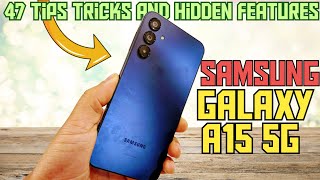 47 Tips and Tricks for the Samsung galaxy A15 5G  Hidden Features [upl. by Shoshana]