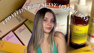 My Updated Night Skincare Routine🫧 TheAngelPoli [upl. by Tiertza]