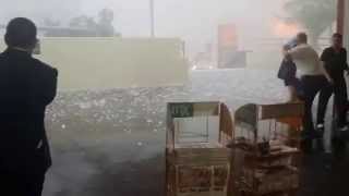 Brisbane Hail Storm 27112014 [upl. by Dadirac232]