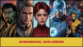 Dimensional Explorers  Comic Characters [upl. by Melamed]