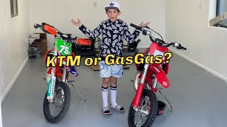 KTM 65SX vs GasGas MC65  What’s the Difference [upl. by Chiquita75]