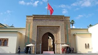 Royal Palace Rabat Marocco Africa [upl. by Naahsar]