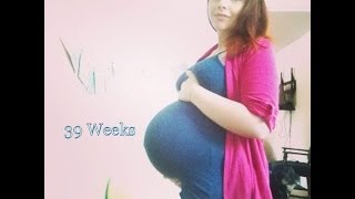 39 Weeks Pregnant with 3 labor soon [upl. by Soraya]