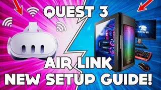 🚨 GET THE META QUEST 3 AIRLINK RUNNING IN MINUTES PCVR MADE EASY [upl. by Suneya]