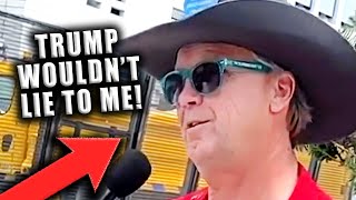 MAGA Moron CRUMBLES When Trumps LIE Gets FACTCHECKED [upl. by Canter]