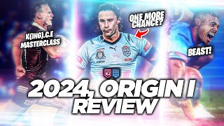 State of Origin 2024 Game 1 REVIEW [upl. by Rusel260]