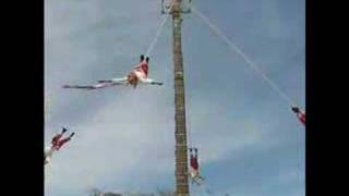 Mexico Voladores paalritueel [upl. by Engleman856]