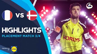 France vs Denmark  Highlights  Mens EHF EURO 2022 [upl. by Na]