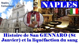 𝗦𝗮𝗻 𝗚𝗘𝗡𝗡𝗔𝗥𝗢 Saint Janvier Saint Patron de Naples 🇮🇹 la liquéfaction [upl. by Aniri]