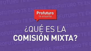 ¿Qué es la comisión mixta ProfuturoTeEnseña [upl. by Schwing735]