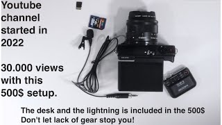 Canon M100 in 2023 and my 2022 500 full studio setup [upl. by Jody]