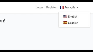 Laravel Localization and Language Switcher Demo Tutorial [upl. by Ahsoem]