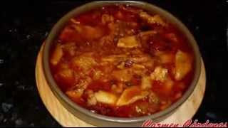 Callos a la madrileña Receta de cocina paso a paso de Carmen Cárdenas [upl. by Idnyl]