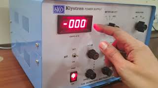 How to setup Klystron power source [upl. by Furnary283]