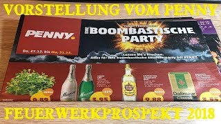 Penny Feuerwerkprospekt Vorstellung amp Beratung 2018 [upl. by Billi464]