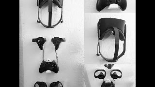 Oculus Touch 3D Printed Vertical Hanging Skeleton Holders ProVRGear [upl. by Petta]