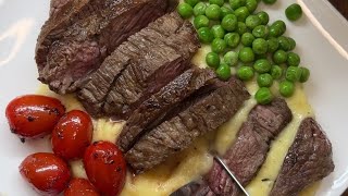 STEAK 🥩braten ganz einfach😋👌 Zutaten Home made recipe homemade foodie newrecipe newstyle easy [upl. by Assirolc]