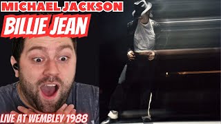 Billie Jean  Michael Jackson  LIVE AT WEMBLEY REACTION [upl. by Enomar]