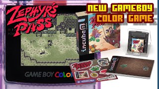 Zephyrs Pass  New Physical GameBoy Color Game 2024 [upl. by Ainiger423]