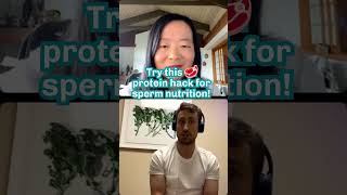 Diversifying protein The 🔑 to healthy sperm fertility spermhealth nutrition [upl. by Michaele576]