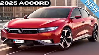 FINALLY 2025 Honda Accord Redesign Unveiled  First Look Interior amp Exterior Details [upl. by Aala]