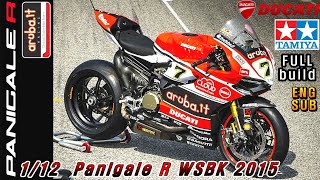 TAMIYA 112 DUCATI Panigale R 1199 WSBK 2015 [upl. by Berti]