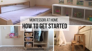 MONTESSORI AT HOME How to Start in 5 Steps [upl. by Alleusnoc317]