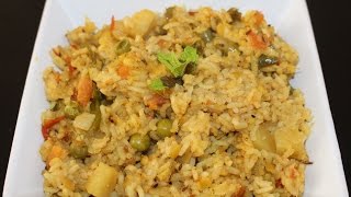 Vegetable Khichdi Recipe  Easy amp Quick Rice Dal Kichidi One Pot Meal Recipe [upl. by Adnovoj]