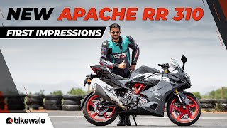 New TVS Apache RR 310 Walkaround  New Features Top Speed Winglets Specs amp More  BikeWale [upl. by Odnomyar]