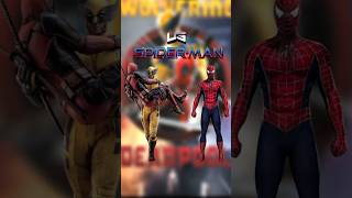 Deadpool amp Wolverine vs Random marvel and dcbye bye bye editmarvel dc deadpool wolverine [upl. by Laehpar]