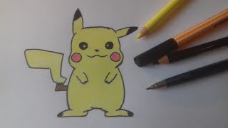 Pikachu zeichnen  Schritt für Schritt Anleitung [upl. by Ekalb]