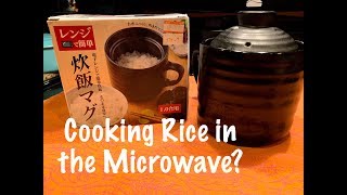 Cook with Me Ceramic Microwave Rice Cooker 炊飯マグ [upl. by Joan]