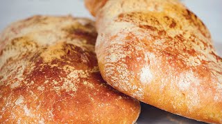 Ciabatta bread recipe  How to make Italian Ciabatta bread  Wow Yummy PLUS [upl. by Eden]