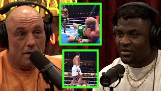 Francis Ngannou Reflects on Tyson Fury amp Anthony Joshua Fights [upl. by Legim18]