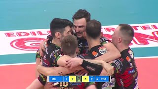 Top Plays from Sir Safety Susa Perugia vs Allianz Milano [upl. by Fae695]