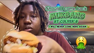 Epic Eats Mukbang at Culvers  Day 8 [upl. by Ilac431]