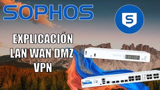 Firewall Sophos XG  Zonas WAN LAN DMZ VPN [upl. by Chrysa]