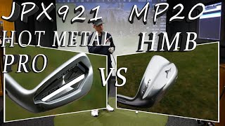 Mizuno JPX921 Hot Metal Pro vs MP20 HMB Matchup [upl. by Neelasor]