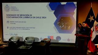 Seminario de Medición de Contaminación Lumínica en Chile 2024 [upl. by Nerrak626]