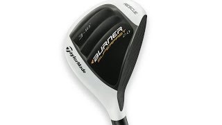 TaylorMade Burner Superfast 20 Hybrid  Golf Club Review [upl. by Hgieloj303]